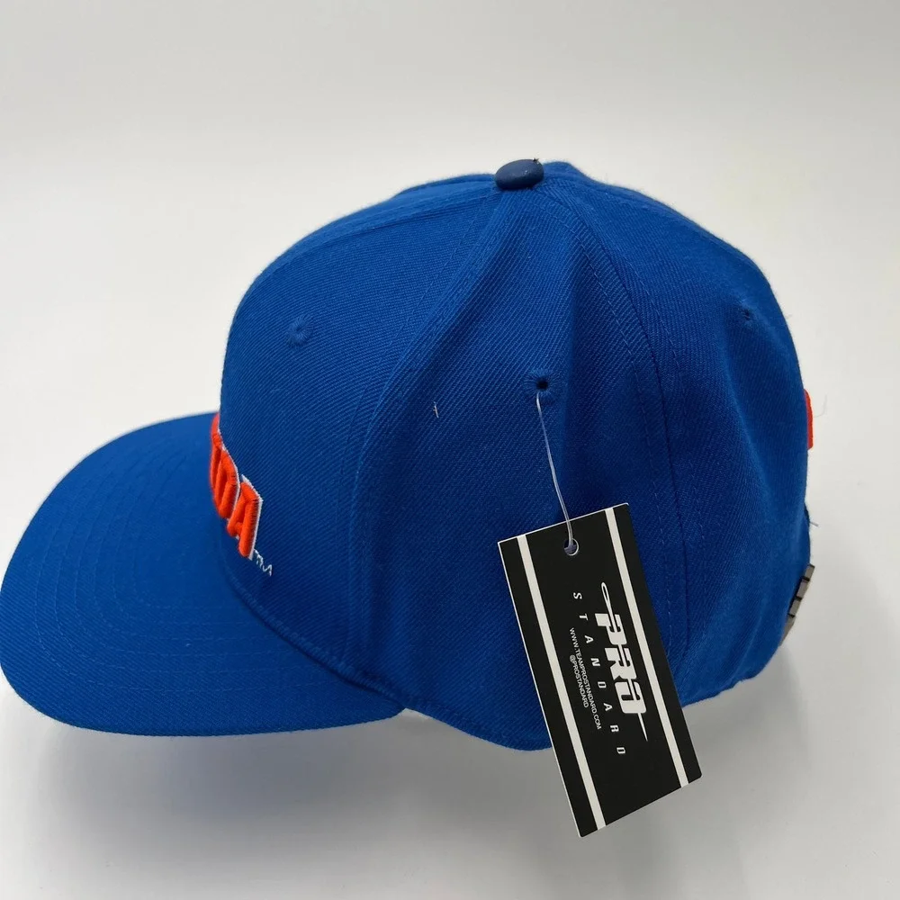 PRO STANDARD Florida Gators‎ Snapback Hat Royal Blue Orange Embroidered Logo